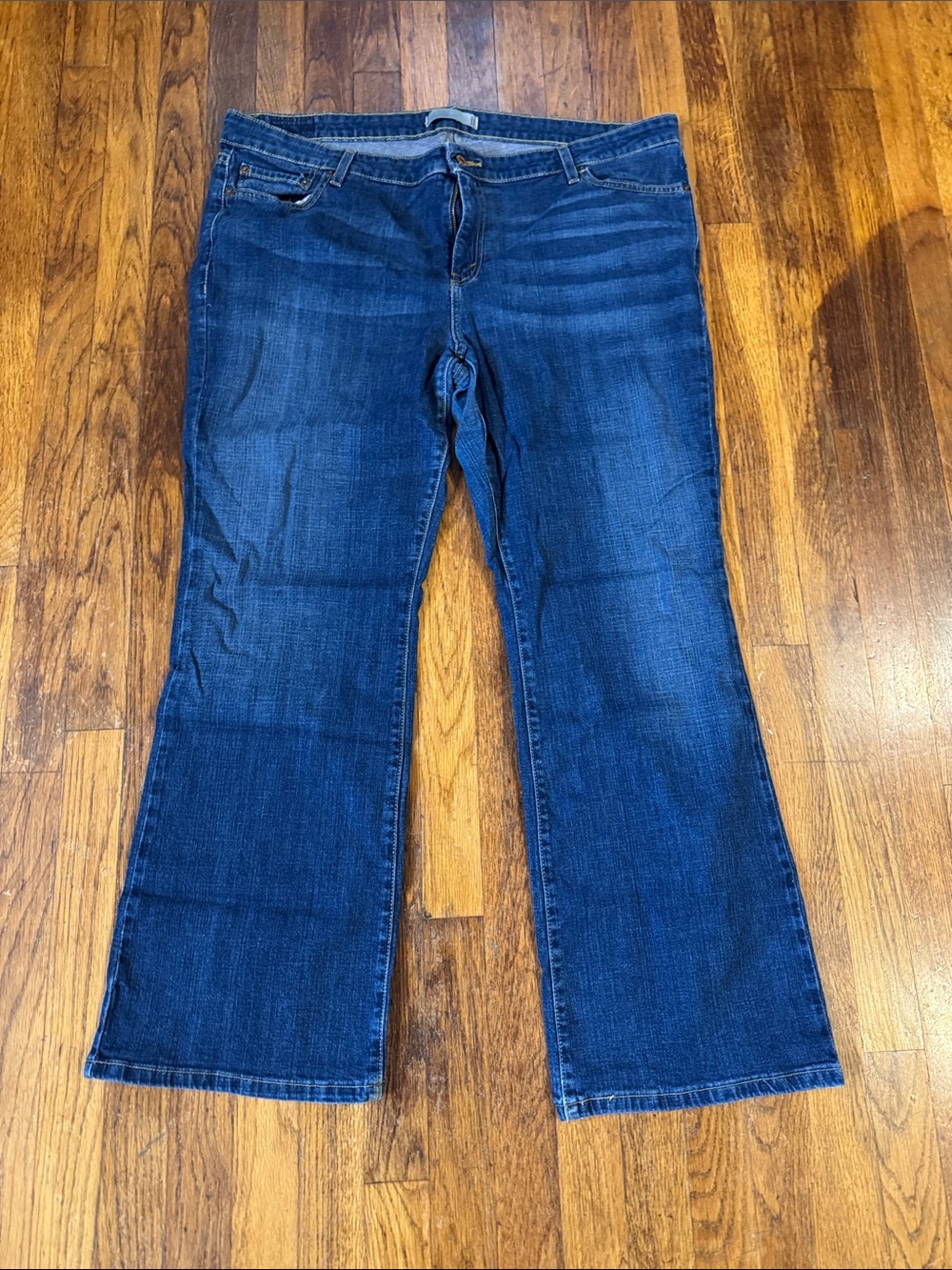 Levi's Women's Dark Blue Flare Jeans
